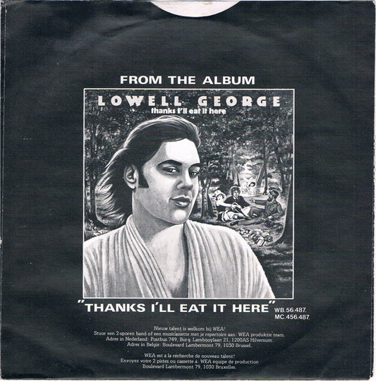 Lowell George : Cheek To Cheek / Honest Man (7", Single)