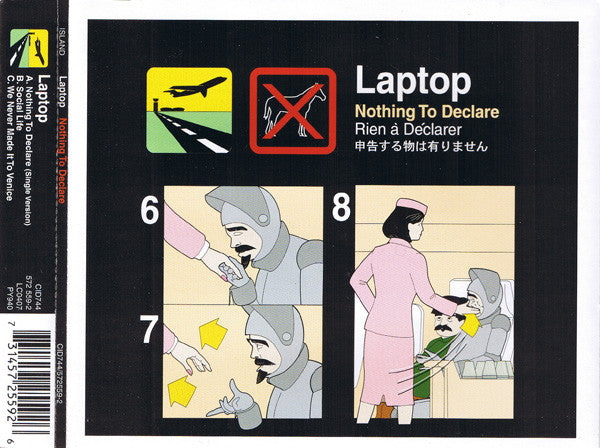 Laptop : Nothing To Declare (CD, Single)