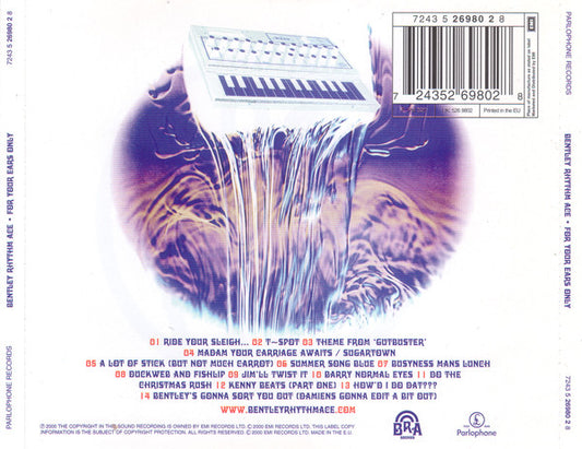 Bentley Rhythm Ace : For Your Ears Only (CD, Album)