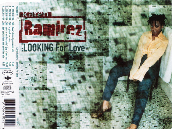 Karen Ramirez : Looking For Love (CD, Single)