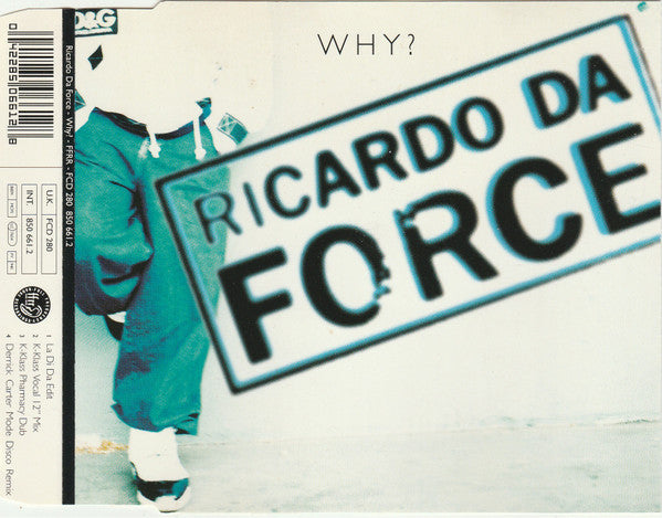 Ricardo Da Force : Why? (CD, Single)