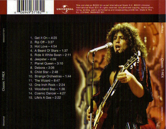Marc Bolan & T. Rex : Classic Marc Bolan & T-Rex (CD, Comp, RM, RP)