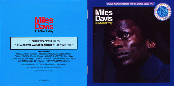 Miles Davis : In A Silent Way (CD, Album, RE, RM)