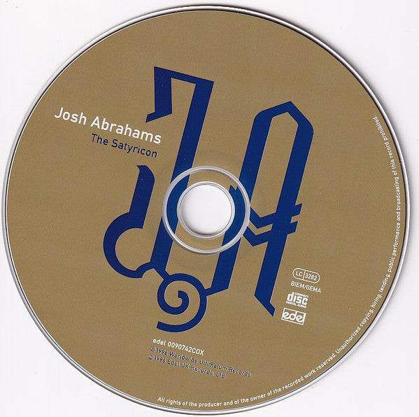 Josh Abrahams : The Satyricon (CD, Album)