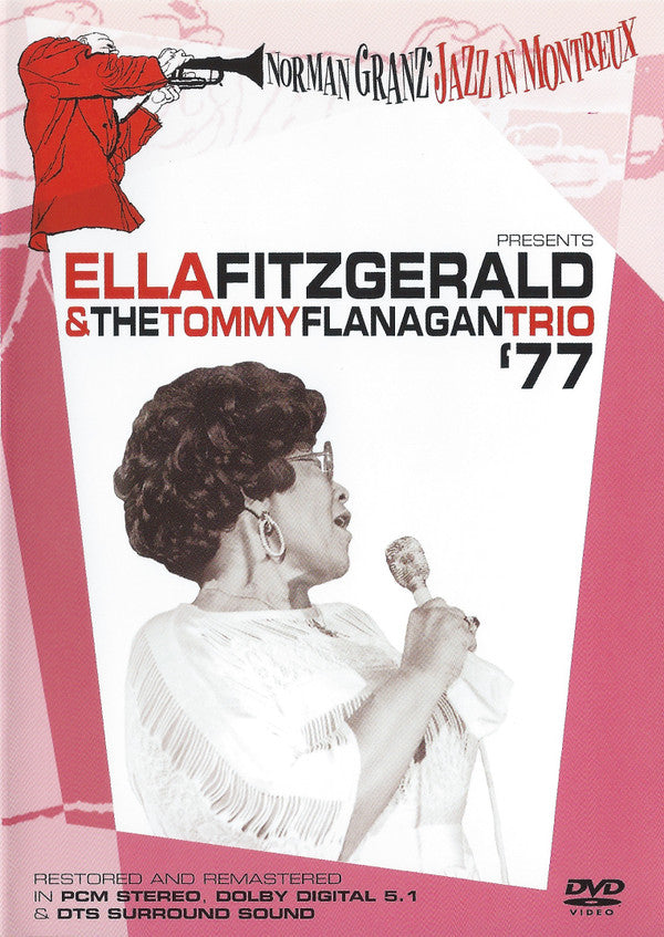 Ella Fitzgerald & Tommy Flanagan Trio : Ella Fitzgerald & The Tommy Flanagan Trio '77 (DVD-V, Multichannel, PAL)