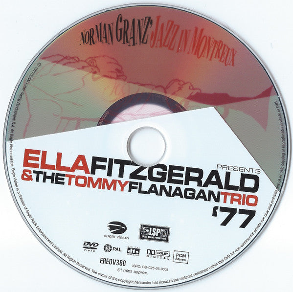 Ella Fitzgerald & Tommy Flanagan Trio : Ella Fitzgerald & The Tommy Flanagan Trio '77 (DVD-V, Multichannel, PAL)