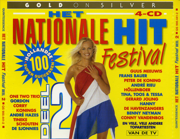 Various : Het Nationale Hit Festival Deel 2 (4xCD, Comp)