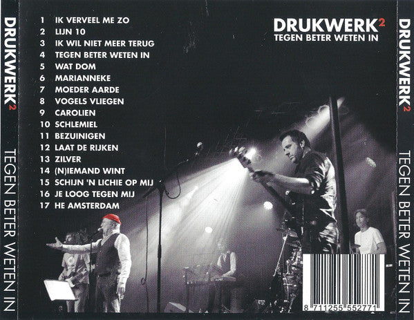 Drukwerk² : Tegen Beter Weten In (CD, Album)