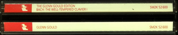 Johann Sebastian Bach, Glenn Gould : The Well-Tempered Clavier I = Das Wohltemperierte Clavier I = Le Clavier Bien Tempéré I (2xCD, Comp, RE, RM)