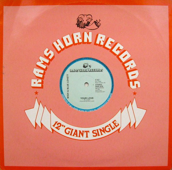 Wish (2) & Winfred Lovett : Your Love (12", Single)