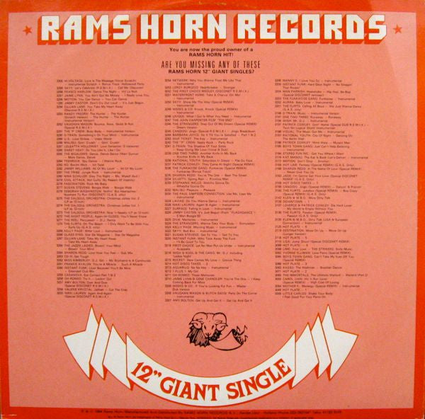 Wish (2) & Winfred Lovett : Your Love (12", Single)