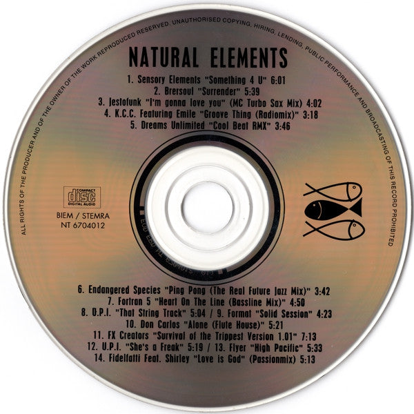 Various : Natural Elements (CD, Mixed)