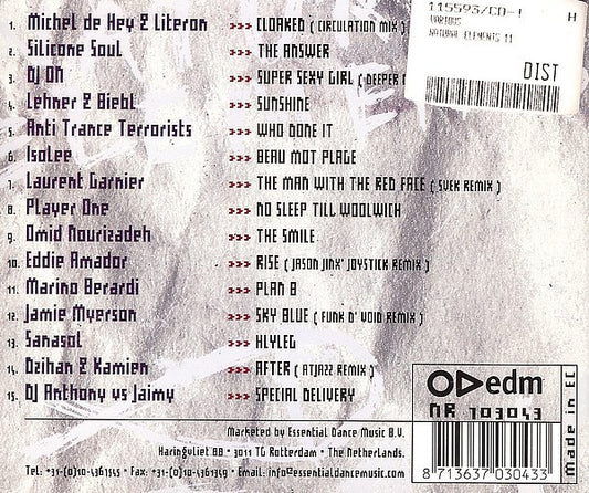 Various : Natural Elements 11 (CD, Mixed)