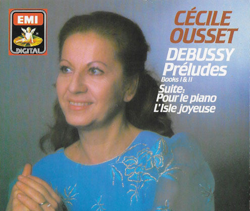 Claude Debussy - Cécile Ousset : Préludes Books 1 & 2 / Suite: Pour Le Piano / L`Isle Joyeuse (2xCD)