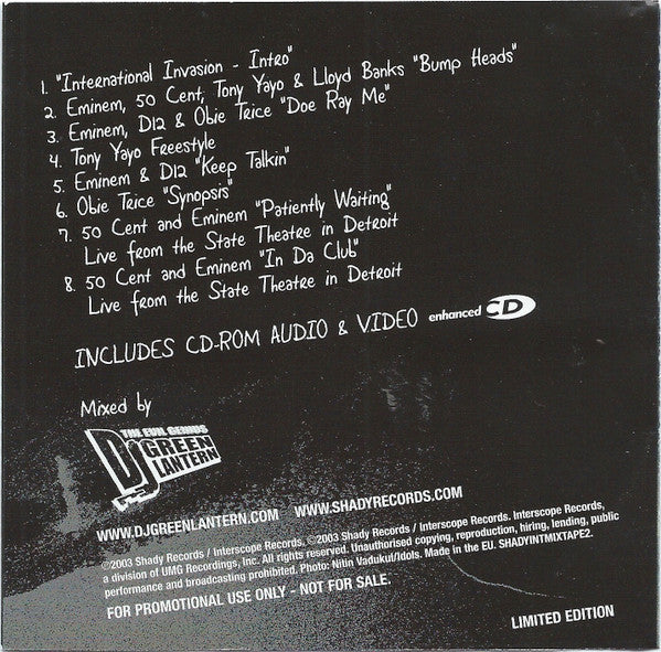 DJ Green Lantern : Mixtape-CD (CD, Enh, Ltd, Mixtape, Promo)