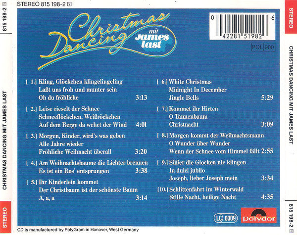 James Last : Christmas Dancing (CD, Album, Mixed, RE)