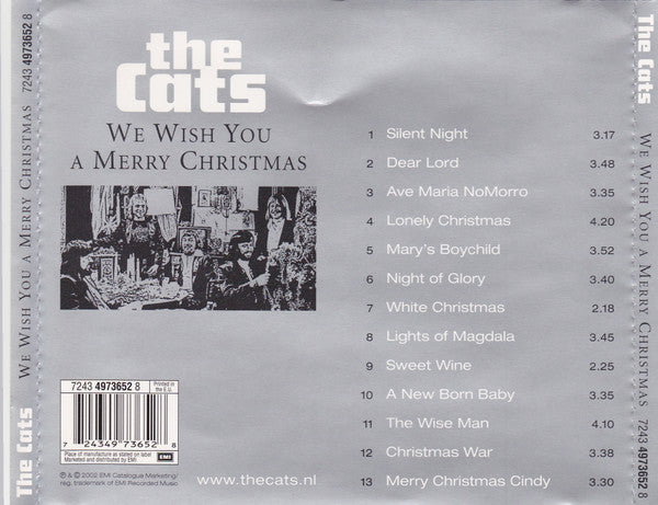 The Cats : We Wish You A Merry Christmas (CD, Album, RE)