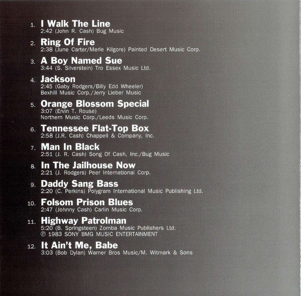 Johnny Cash : Walk The Line - The Very Best Of Johnny Cash (3xCD, Comp)