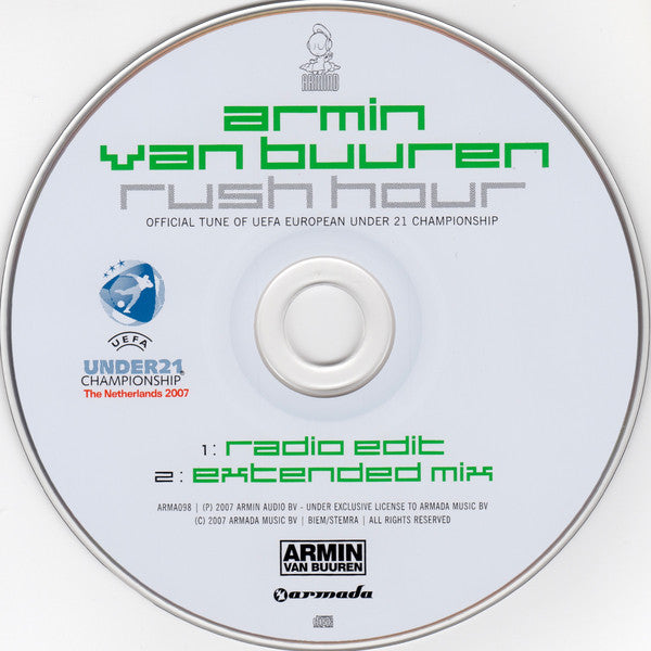 Armin van Buuren : Rush Hour (CD, Single)