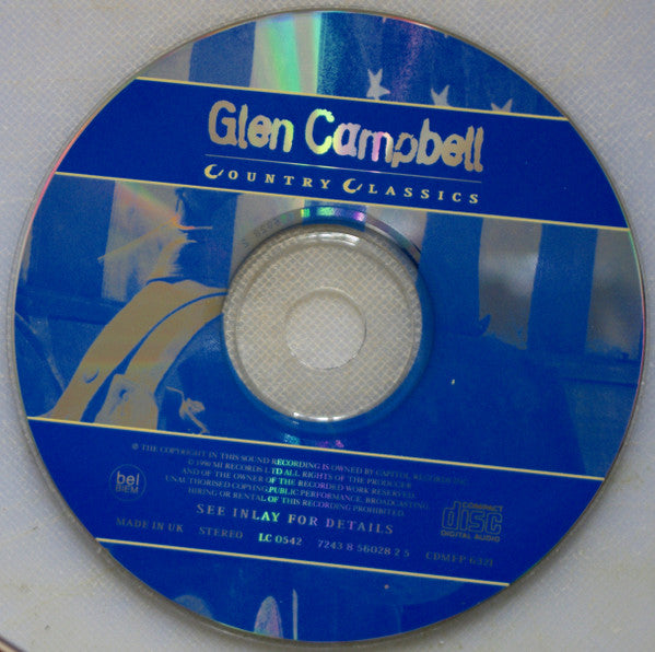 Glen Campbell : Country Classics (CD, Comp)