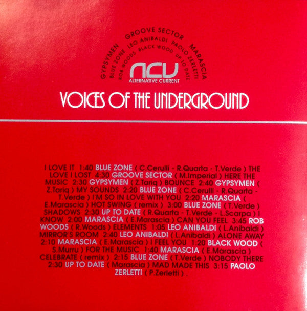 Various : Voices Of The Underground (CD, Comp, Mixed)