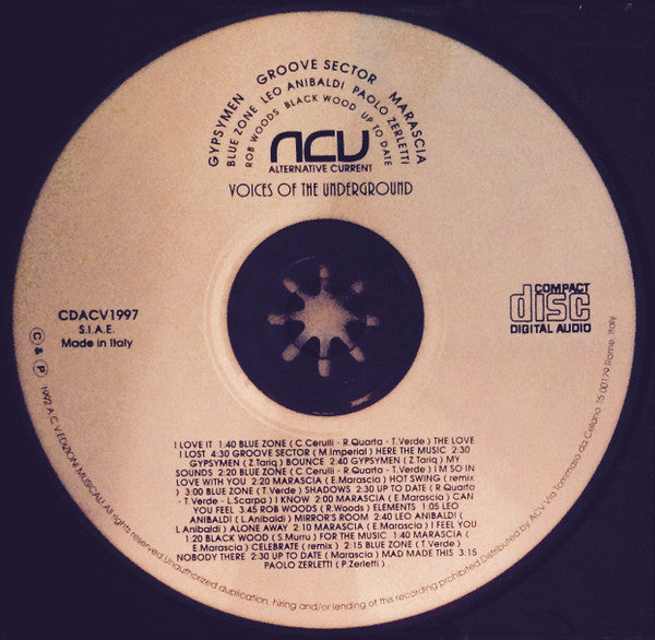 Various : Voices Of The Underground (CD, Comp, Mixed)