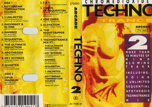 Various : Techno Trance 2 (Cass, Comp, P/Mixed)