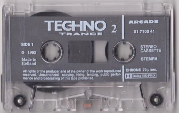 Various : Techno Trance 2 (Cass, Comp, P/Mixed)