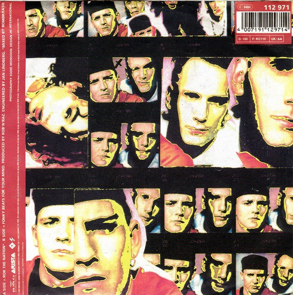 Rob 'n' Raz Featuring Leila K : Rok The Nation (7", Single)