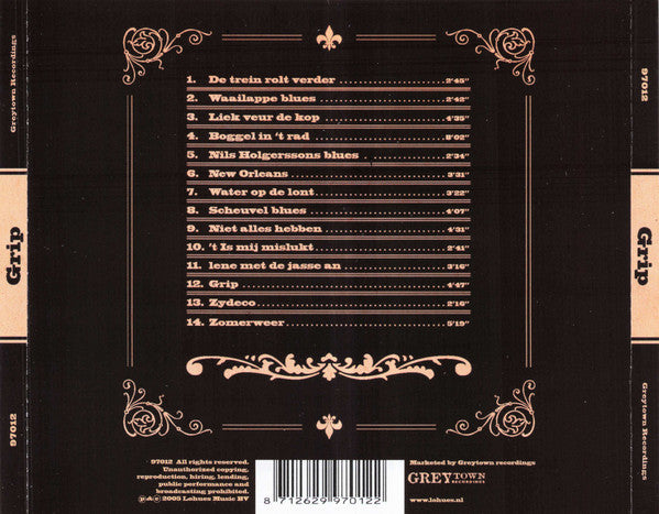 Lohues & The Louisiana Blues Club : Grip (CD, Album)