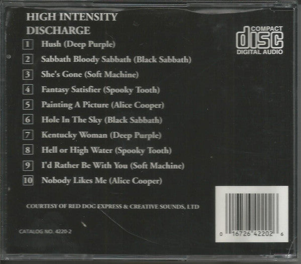 Various : High Intensity Discharge (CD, Album, Comp, M/Print)