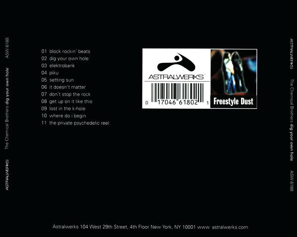 The Chemical Brothers : Dig Your Own Hole (CD, Album, RE)