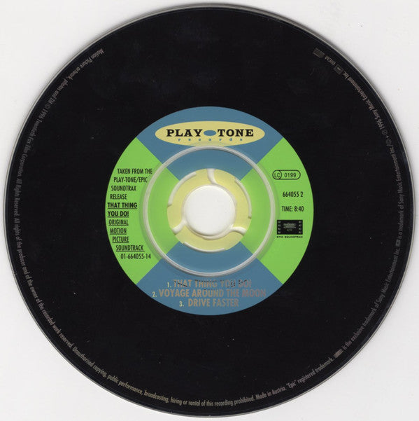 The Wonders : That Thing You Do! (CD, Single)