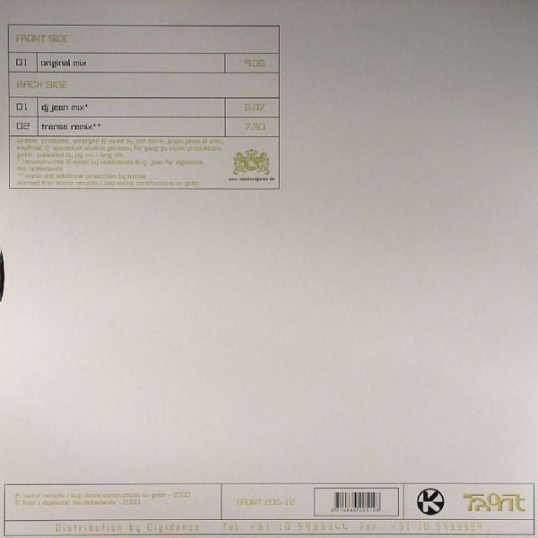 Blank & Jones : The Nightfly (12")