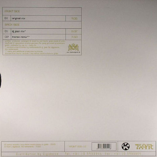 Blank & Jones : The Nightfly (12")
