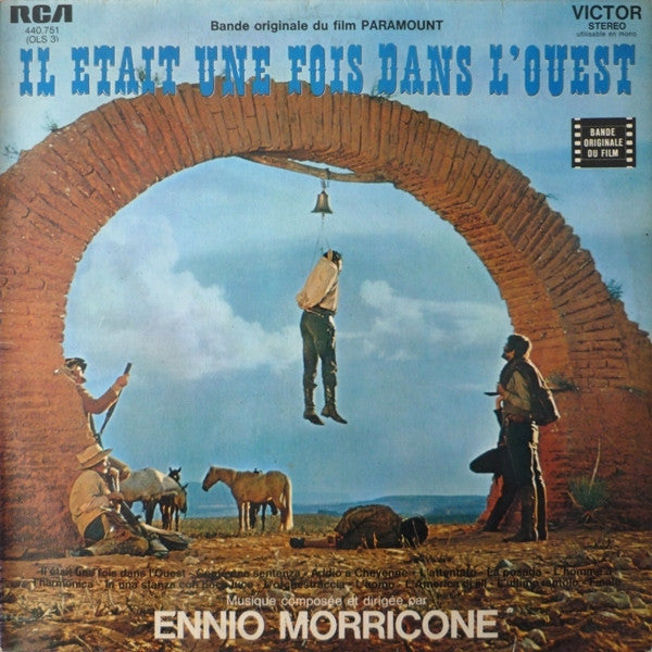 Ennio Morricone : Il Était Une Fois Dans L'Ouest (Bande Originale Du Film Paramount) (LP, Album, RE)