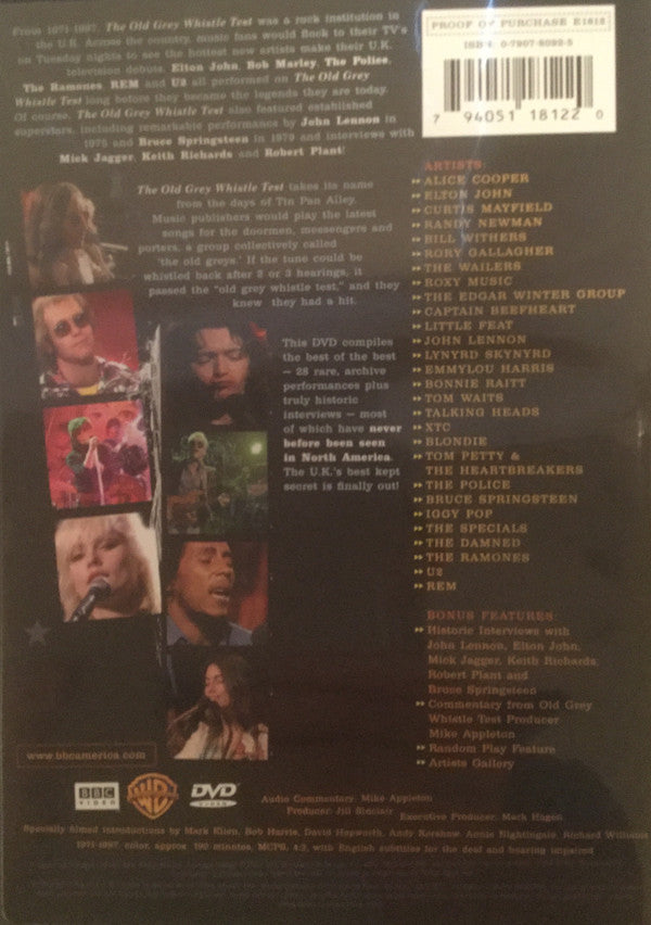 Various : The Old Grey Whistle Test (DVD)