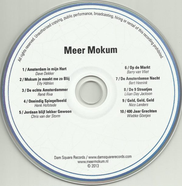 Various : Meer Mokum (CD, Album)