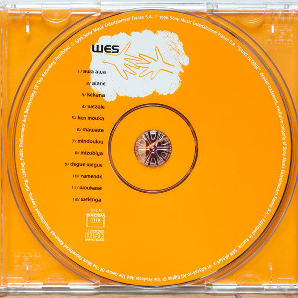Wes : Welenga (Universal Consciousness) (CD, Album)