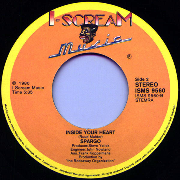 Spargo : Head Up To The Sky (7", Single)