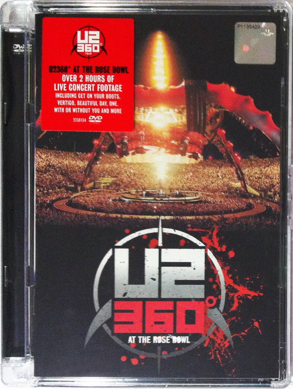 U2 : U2360° At The Rose Bowl (DVD-V, NTSC, Sup)