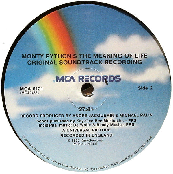 Monty Python : Monty Python's The Meaning Of Life (LP, Album, Pin)