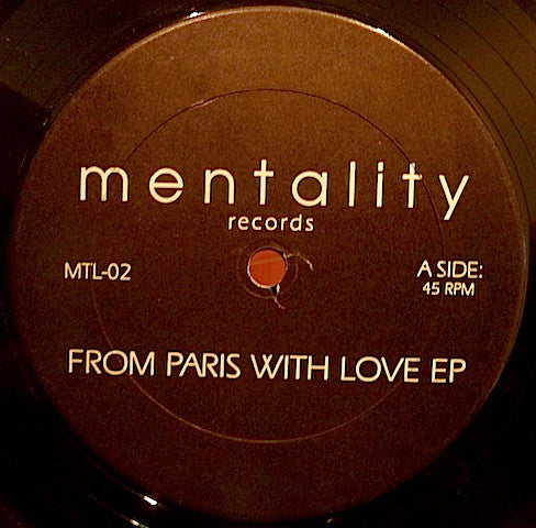 Olivier Le Castor : From Paris With Love EP (12", EP)