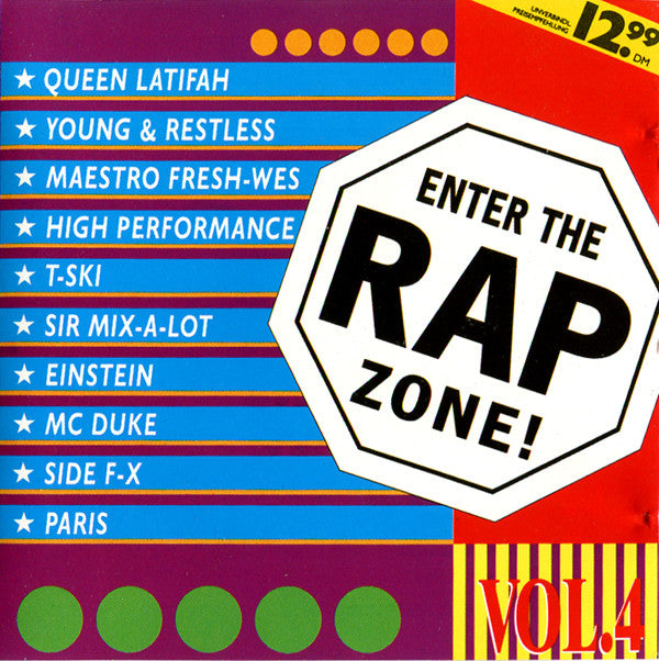Various : Enter The Rap Zone! Vol. 4 (CD, Comp)
