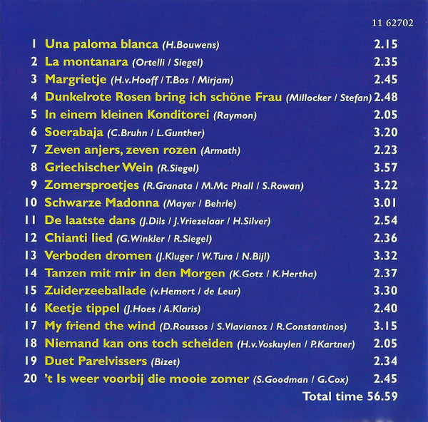 De Kermisklanten : De Kermisklanten (CD, Comp)