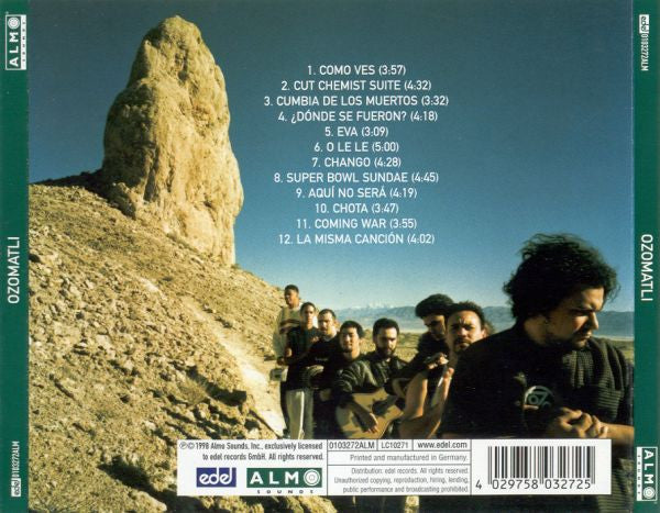 Ozomatli : Ozomatli (CD, Album)