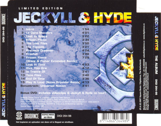 Jeckyll & Hyde : The Album - Limited Edition (CD, Album, Ltd + DVD-V)