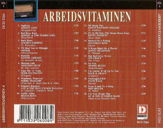 Various : Avro Arbeidsvitaminen Volume 4 (CD, Comp)