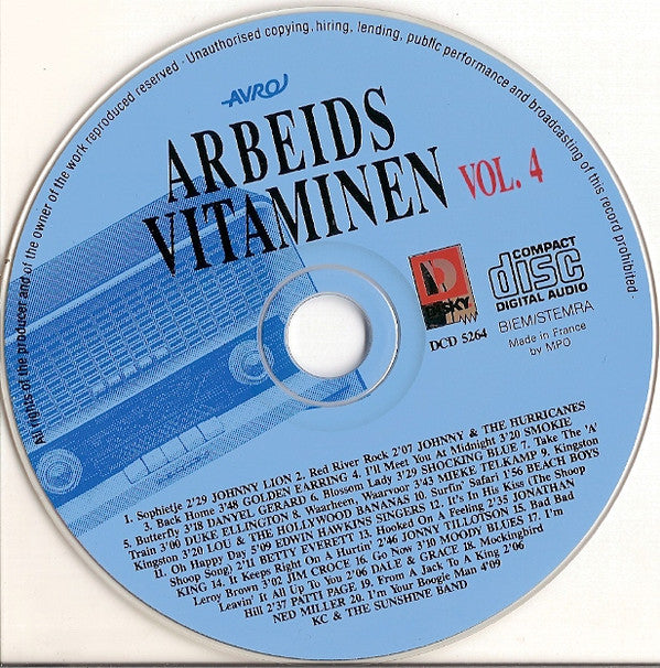 Various : Avro Arbeidsvitaminen Volume 4 (CD, Comp)