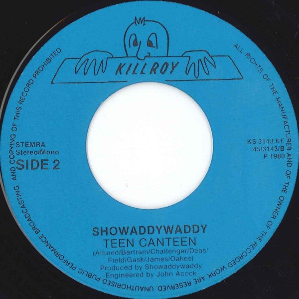 Showaddywaddy : Why Do Lovers Break Each Others Hearts / Teen Canteen (7", Blu)